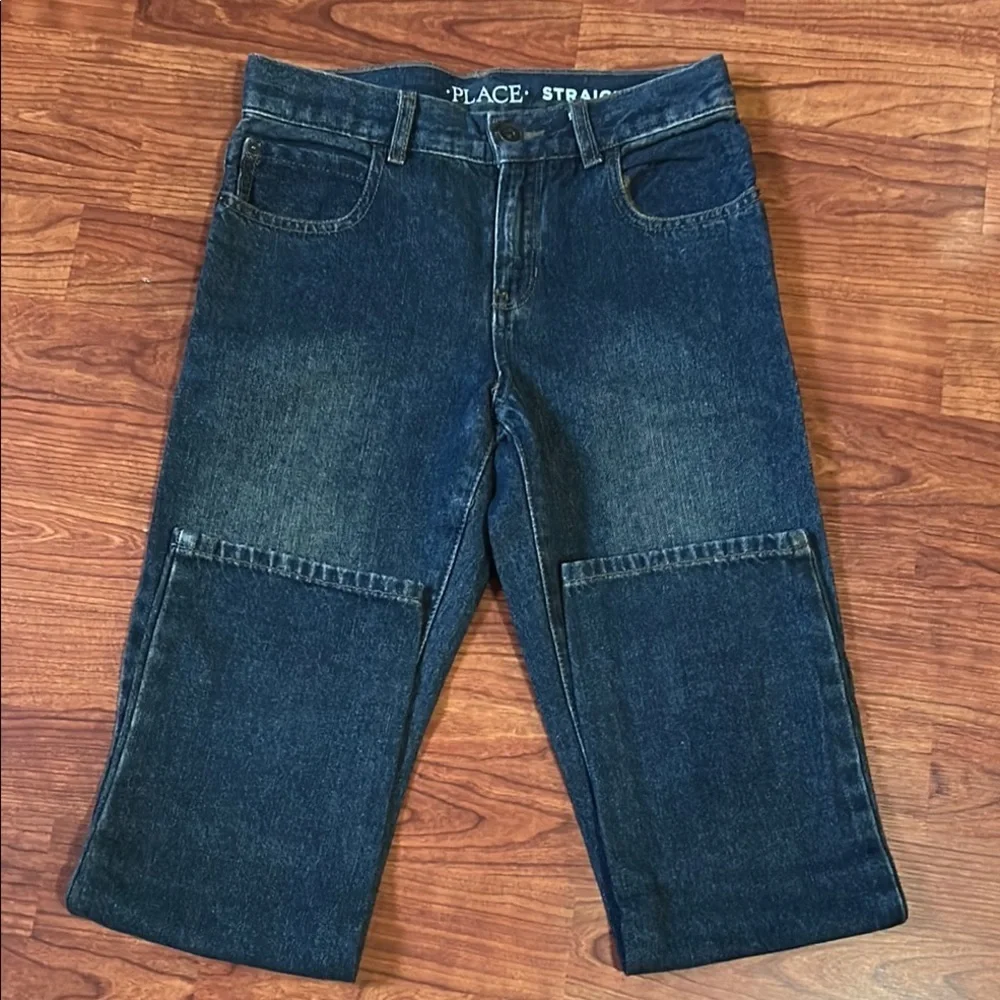 Boys Denim Jeans Straight Cut Size 10
